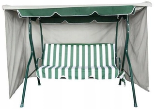 Záhradná hojdačka - Kryt záhrady Swing Grey 215x150x150