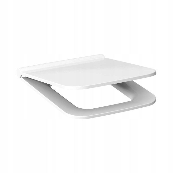 WC sedadlo Ramm Cersanit, biely duroplast