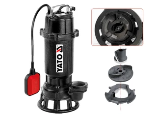 Čerpadlo -  ČISTIACE ČERPADLO 750 W rezací systém YT-85350 YATO