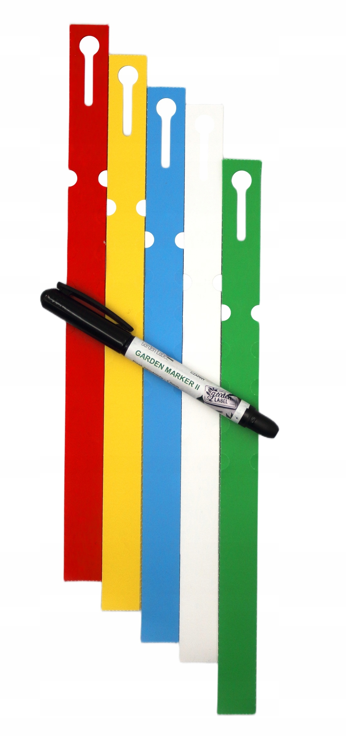 MARKER II+ Etikety 5 FARIEB slučka na popis rastlín 327x20mm (20x327) 500