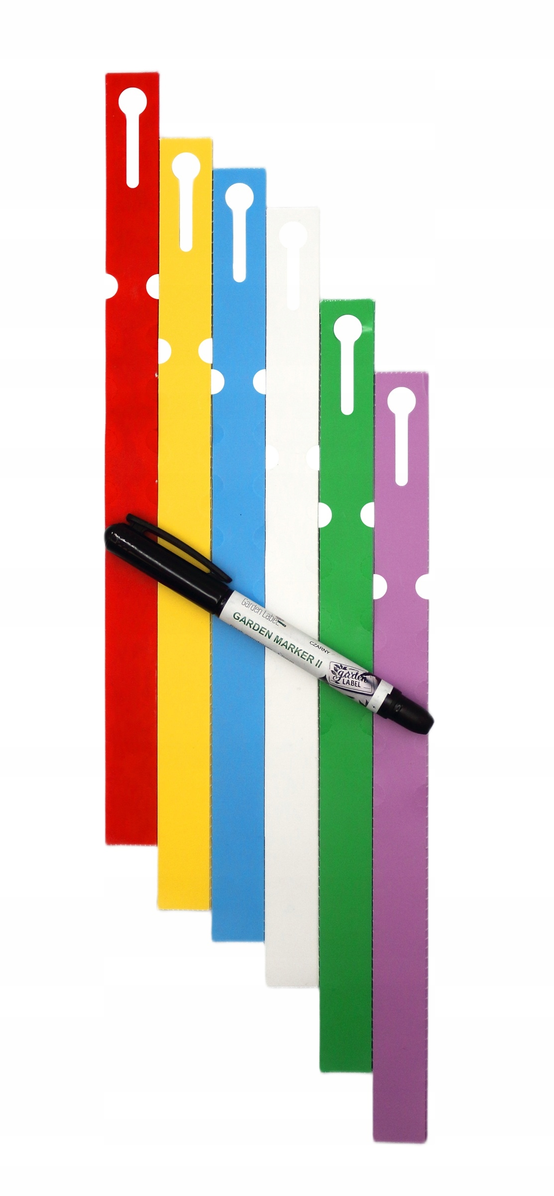 MARKER II+ Etikety 6 FARIEB slučka na popis rastlín 300x20mm (20x300) 600