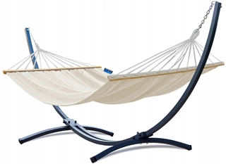 Hojdacia sieť hamak - Potenza Grande Frame 220KG + Hammock Roma XL s pop