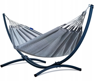 Hojdacia sieť hamak - Potenza Rám do 220 kg + Hammock Medellin Latte