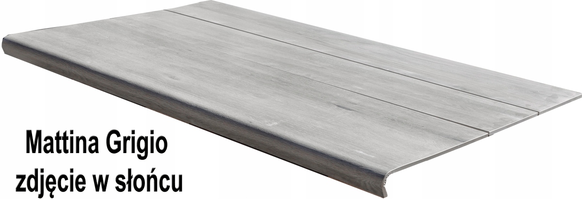 CERRAD SCHODISKO V TVARU V MATTINA GRIGIO 32x120,2