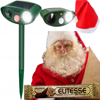 Repelent, plašič  pre zvieratá - Odpudzovač zvierat Stator s pohybovým senzorom + SKAWA WAFLE ELITESSE DE LUX 20G