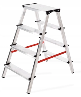 Rebrík -  Prodrab Double -Hliníkový rebrík 2x4