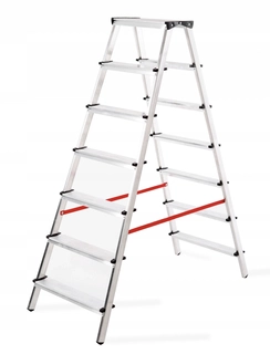 Rebrík -  Prodrab Double -Hliníkový rebrík 2x7
