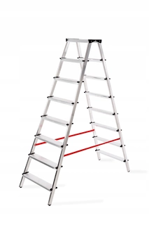 Rebrík -  Prodrab Double -Deded 2x8 Hliníkový domáci rebrík