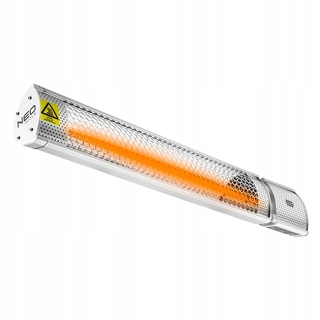Sálavý ohrievač - CHLADIČ 2000W IP65 VYKUROVANIE DIAĽKOVÉ OVLÁDANIE 2kW