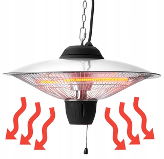 Sálavý ohrievač - Visí Radiátor kúrenie lampa 750 / 1500W Terrace