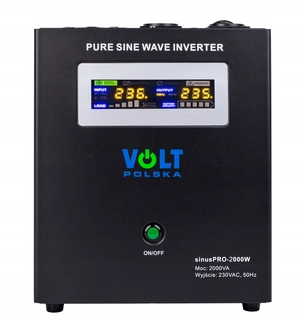 UPS 2000W SINUS Pre prevodník 24V 230 Napätie