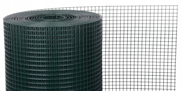 PVC zvárané pletivo, pletivo 25mm x 25mm - 25m