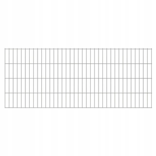 Pletivo, oplotenie - Panel 2d plot, 2,008 x 0,83 m, striebro