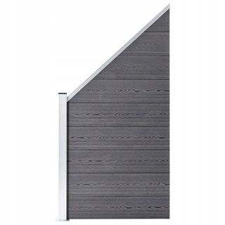 Pletivo, oplotenie - WPC 95 x (105-180) oplotový panel, šedá