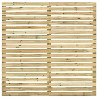 Pletivo, oplotenie - Plotový panel, impregnované borovicové drevo, 1