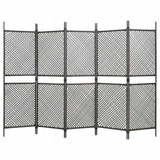 Pletivo, oplotenie - Plot panel z Poliratanu, 3x2 m, hnedá