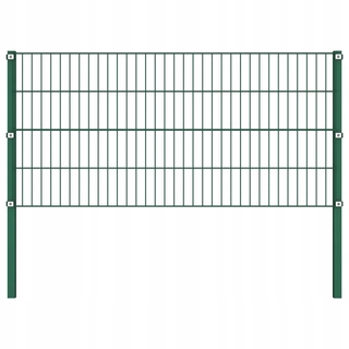 Pletivo, oplotenie - Plot panel s stĺpikmi, železo, 1,7 x 0,8