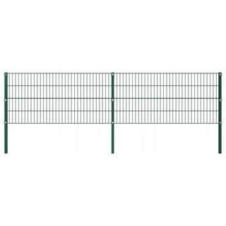 Pletivo, oplotenie - Plot panel s stĺpikmi, železo, 3,4 x 0,8