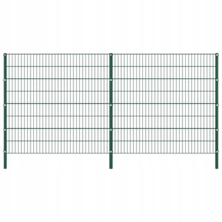 Pletivo, oplotenie - Plotový panel so stĺpikmi, železo, 3,4 x 1,6