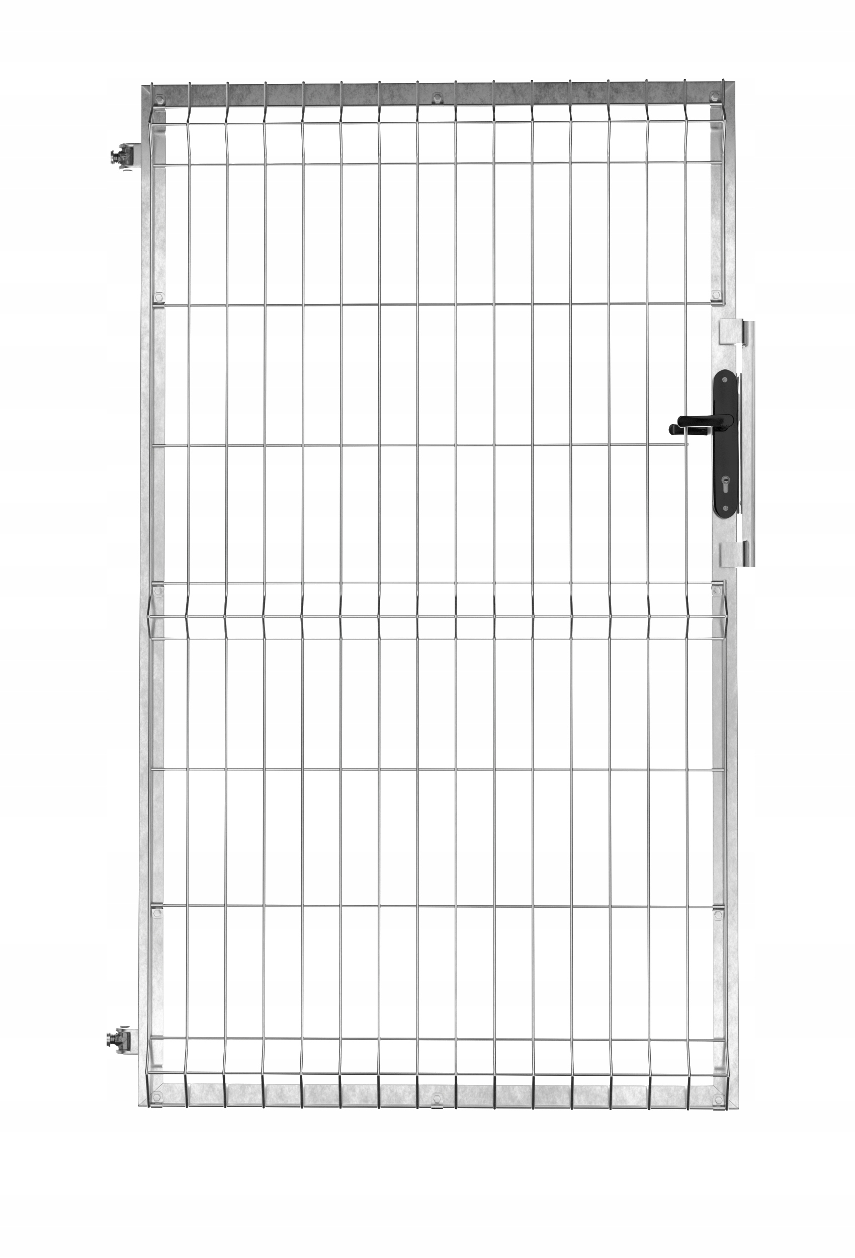 Prelamovaná bránka X-STEEL 100 x Do 150, pozinkovaná