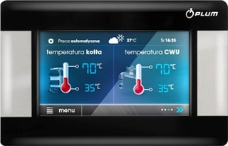 Panel mieru ECOMAX 850 káblový regulátor