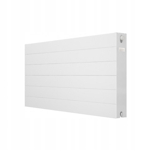 Oceľový panelový radiátor Diamond 2711 W biely 1400 x 600 x 105 mm - spodné pripojenie