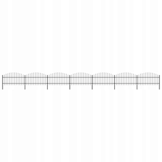 Pletivo, oplotenie - Plotové panely s hrotmi, oceľ, (1-1,25) x11,9