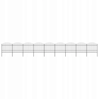Pletivo, oplotenie - Plotové panely s hrotmi, oceľ, (1,5-1,75) x