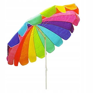 Záhradný slnečník - Záhradný dáždnik 220cm polyester 359611