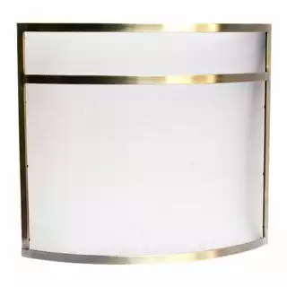 Príslušensvo ku  krbu - Krb obrazovky 1 kusu patina