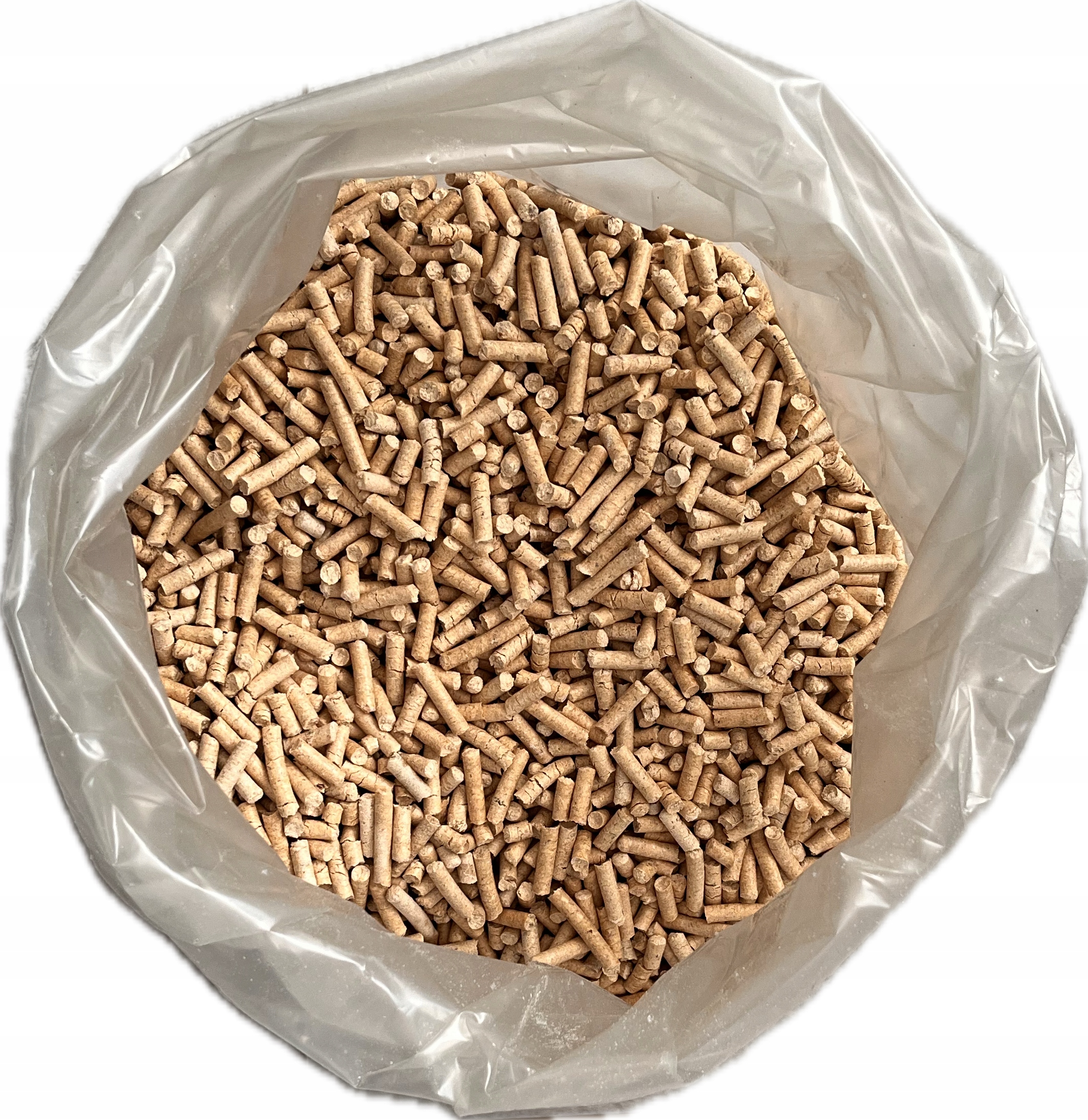 Pelety 6 mm A1 Drevené palivo Čisté borovicové pelety, 15 kg vrece, poľský výrobca