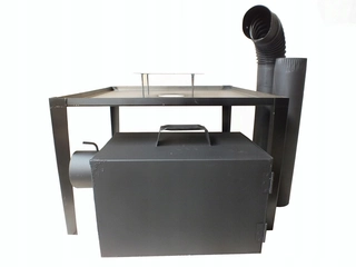 Udiareň -  Plná súprava pre Smokehouse XXL Hearth/Pipes/Stock