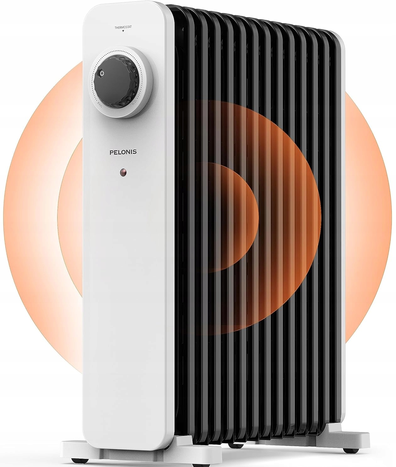 Olejový radiátor Eldom 2500 W, čierny