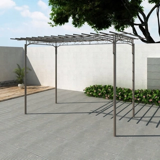 Perangola -  Oceľová záhradná pergola
