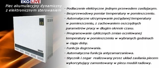 Kotol, pec - 2kw akumulačné pec, hodiny + termostat + počasie
