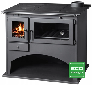 Krbové kachle  - Piecť Sporák Kuchynská linka na drevo Viki 10.5kW