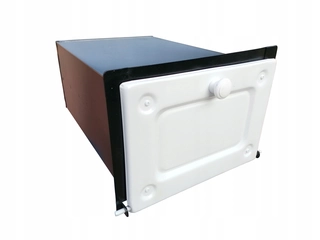 Krbové kachle  - Rúra na kachľovú kuchyňu v sporáku Biały Duchówka