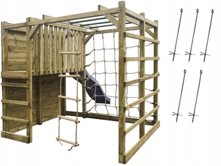Detské ihrisko -  Ihrisko Cubic Sigma 225x447 výška 210 cm +5 KOTVA