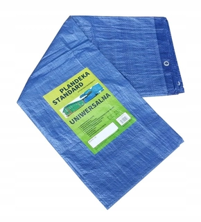 Krycia plachta - Plachta Plachta 15x20 MODRÁ ZOSILNENÁ 60g / m