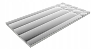 Podlahové kúrenie - Štandardné alu EPS 300 25mm 72m2 100ks