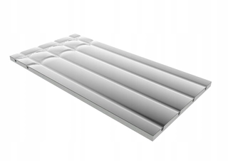 Podlahové kúrenie - Štandardné alu EPS-300 25mm 82.8m2 115 ks