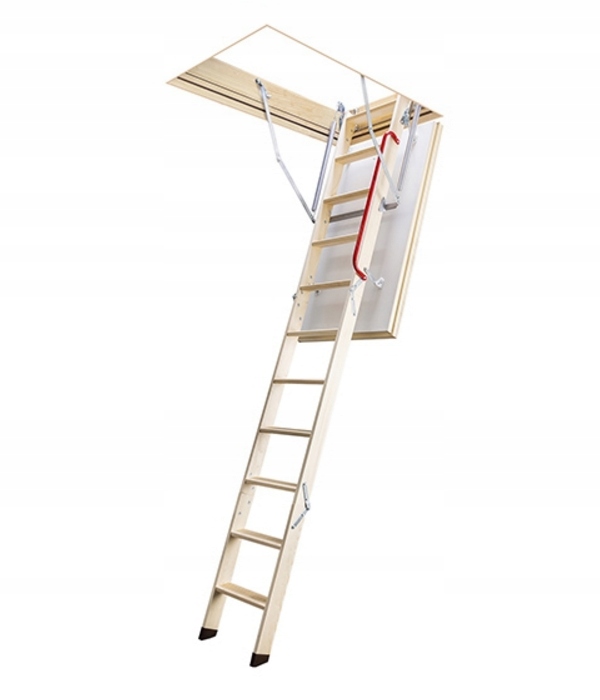Drevené podkrovné schody FAKRO 70 x 120 cm, maximálna výška 280 cm