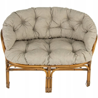 Vankúše - Ratanový sedací vankúš MALIBU Beige Cold