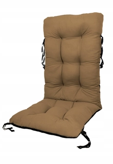 Vankúše  - Vankúš pre záhradné stoličky Lounger 48x48x75 béžová