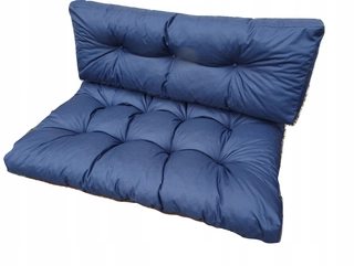 Vankúše  - Vankúše na jednu PALETU, sada 2 ks, 120 X 60 NAVY