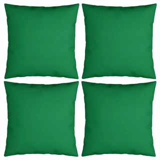 Vankúše  - Dekoračné vankúše, 4 ks, zelené, 40x40 cm,