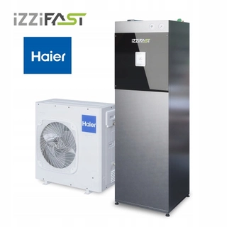 Tepelné čerpadlo - Haier tepelné čerpadlo 8 kW skriňa Izzifast + montáž