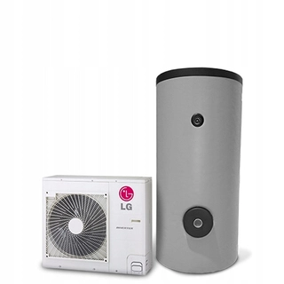 Tepelné čerpadlo - LG Therma V 7 kW tepelného čerpadla + 200 l zásobník.