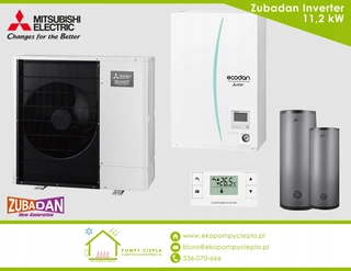 Tepelné čerpadlo - MITSUBISHI ZUBANDAN Tepelné čerpadlo 10 kW