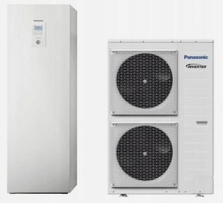 Tepelné čerpadlo - PANASONIC T-CAP AL-IN-ONE tepelné čerpadlo 9 KW
